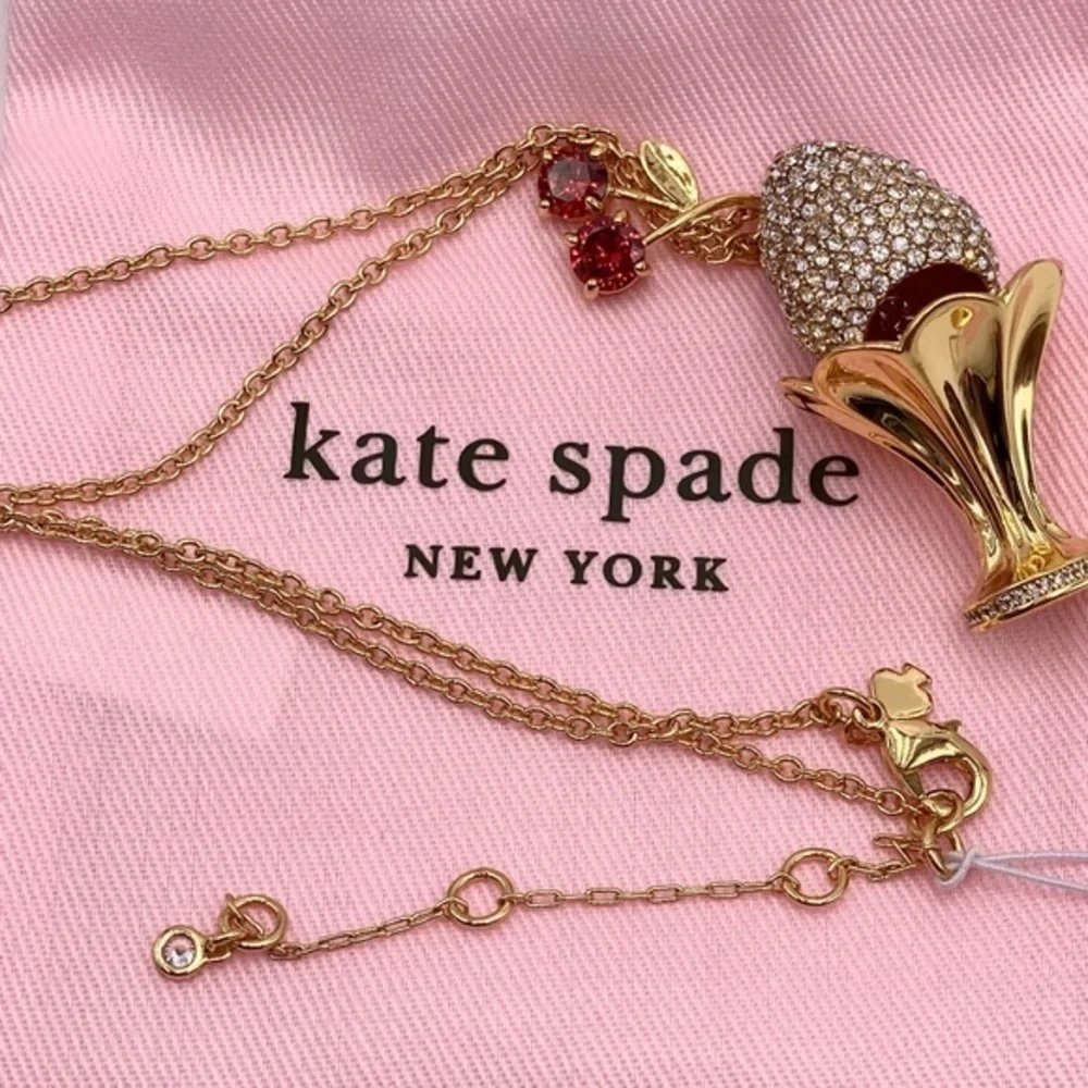 Kate Spade Ice Cream Sundae Pendant Necklace